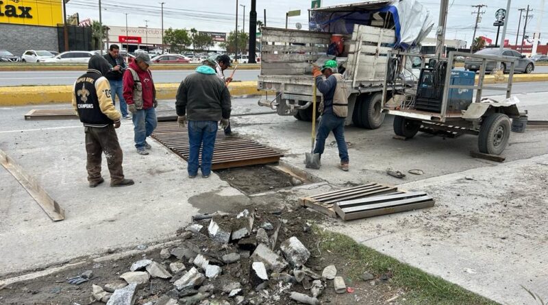Continúa Gobierno del Alcalde Carlos Peña Ortiz Rehabilitando Pluviales de Reynosa