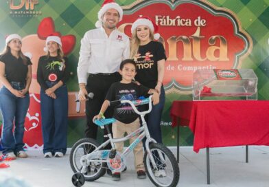 Con Gran Asistencia DIF Matamoros Realiza su Segunda Posada Navideña en el Ejido Santa Adelaida