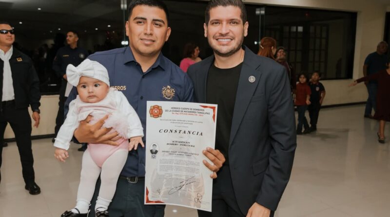 Fortalece Gobierno de Beto Granados a Protección Civil con Nueva Generación de Bomberos