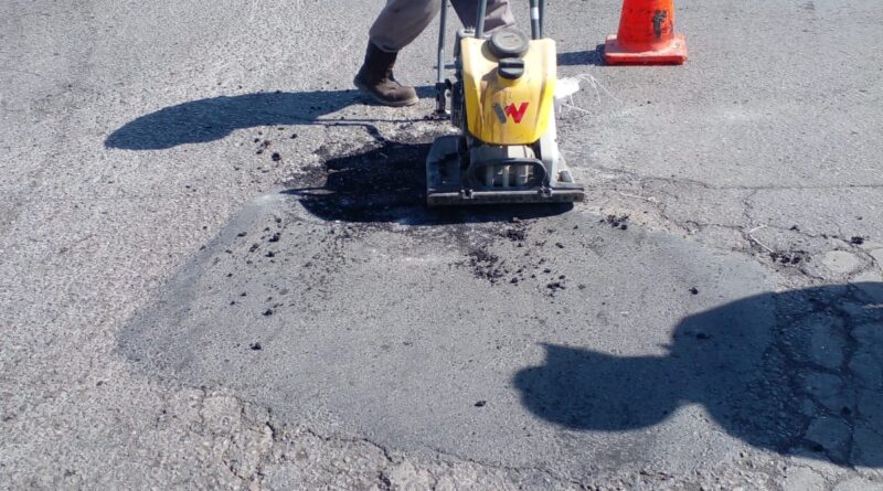 Rehabilitó Servicios Públicos de Reynosa Intersección del Bulevar Hidalgo en Las Cumbres