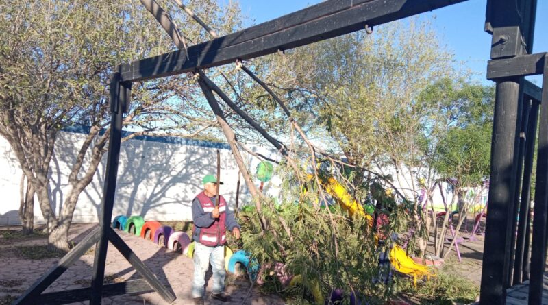 Impulsa Alcalde Carlos Peña Ortiz Escuelas Limpias y Seguras