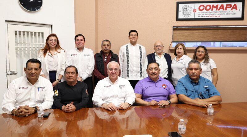 Firma COMAPA Contrato Colectivo con el Sindicato Industrial de Plomería y Electricidad