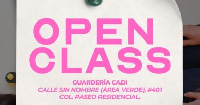 Invita DIF-Reynosa a Open Class en Guardería CADI