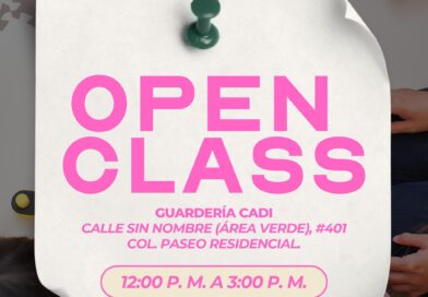 Invita DIF-Reynosa a Open Class en Guardería CADI