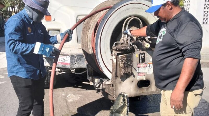 Realizó COMAPA Sondeo Drenaje Sanitario en la Colonia Integración Familiar