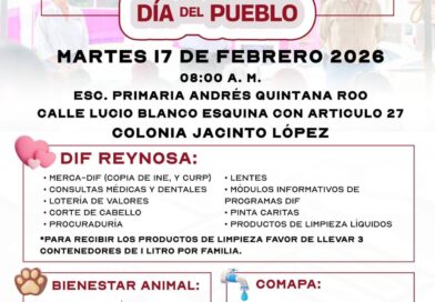 Invita DIF-Reynosa a Brigada en la Colonia Jacinto López