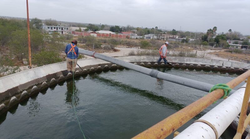Atendió COMAPA Limpieza de Clarificadores de la Planta Rancho Grande Atendió COMAPA Limpieza de Clarificadores de la Planta Rancho Grande