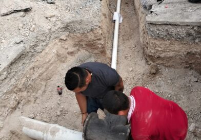 Trabajó COMAPA en Interconexión de Tubería en el Fracc. Punta Norte