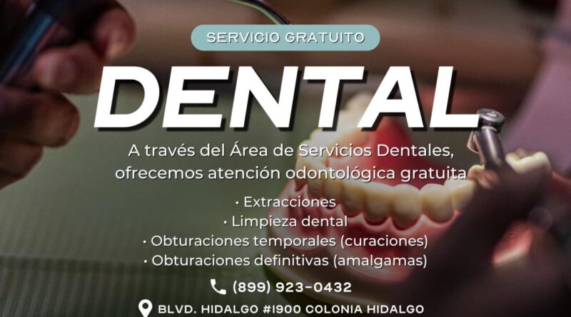 Promueve DIF Reynosa el Cuidado de Salud Bucal Promueve DIF Reynosa el Cuidado de Salud Bucal