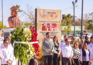 Celebró Alcalde Carlos Peña Ortiz los 277 de la Fundación de Reynosa