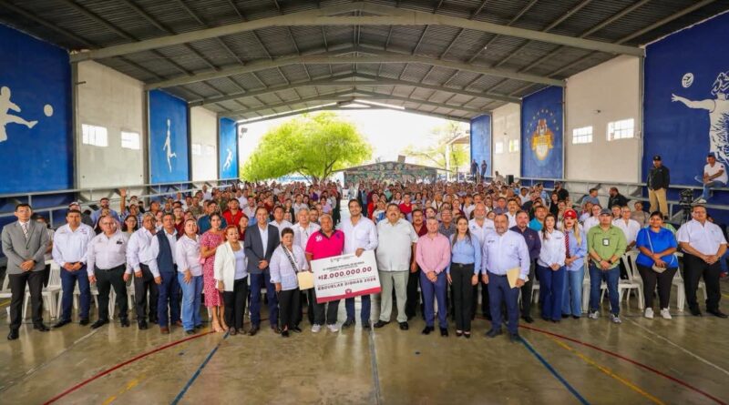 Designó Gobierno de Carlos Peña Ortiz 12 MDP para Intendentes en Escuelas Públicas en Reynosa Designó Gobierno de Carlos Peña Ortiz 12 MDP para Intendentes en Escuelas Públicas en Reynosa