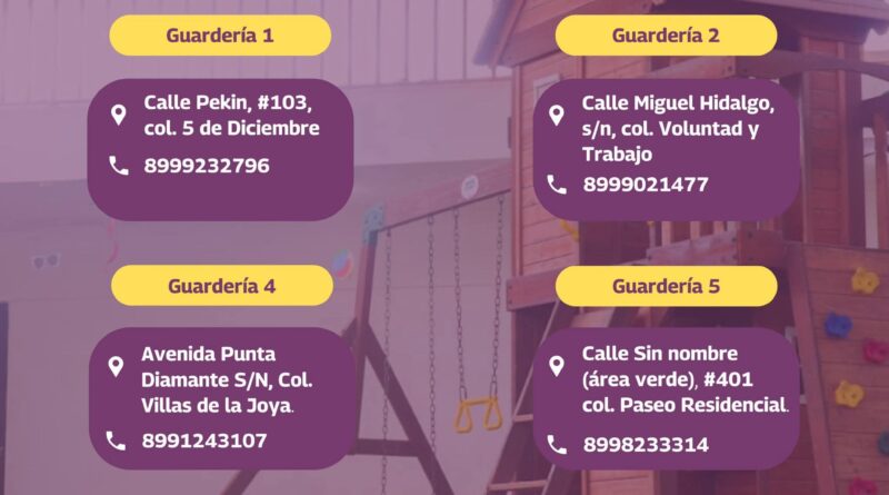 Ofrecen Guarderías DIF Reynosa, Espacios para el Desarrollo Infantil Ofrecen Guarderías DIF Reynosa, Espacios para el Desarrollo Infantil