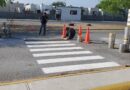 Pinta Gobierno Municipal de Reynosa Cruce Peatonal Escolar