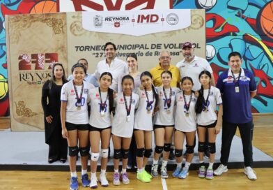 Impulsa el Gobierno de Reynosa la Práctica del Voleibol Entre la Juventud