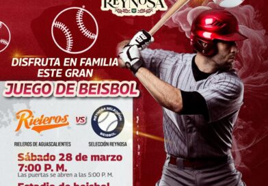 Enfrentarán Rieleros de Aguascalientes a la Selección de Beisbol de Reynosa Enfrentarán Rieleros de Aguascalientes a la Selección de Beisbol de Reynosa