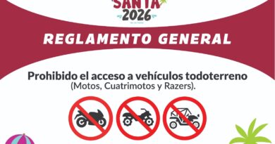 Disfruta de La Playita con Seguridad, no Ingresarán Vehículos Todo Terreno