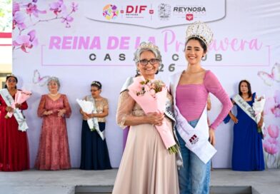 Corona DIF Reynosa a Reina de la Primavera 2026 en Casas Club del Adulto Mayor Corona DIF Reynosa a Reina de la Primavera 2026 en Casas Club del Adulto Mayor