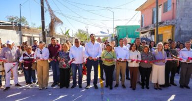 Inauguraron Carlos Peña Ortiz y Vecinos, una Calle más en Ampliación 16 de Septiembre