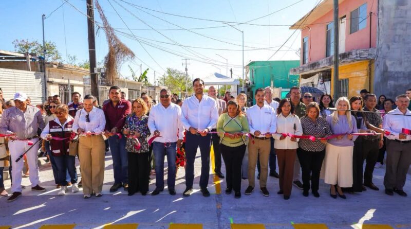 Inauguraron Carlos Peña Ortiz y Vecinos, una Calle más en Ampliación 16 de Septiembre