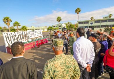 Respalda Alcalde Carlos Peña Ortiz Destrucción de Armas Ilegales en Ceremonia Militar
