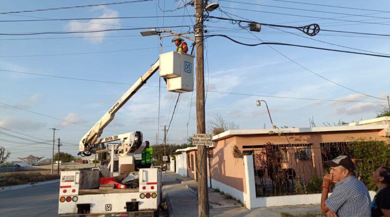 Rehabilita Gobierno de Reynosa Alumbrado Público en Toda la Ciudad Rehabilita Gobierno de Reynosa Alumbrado Público en Toda la Ciudad