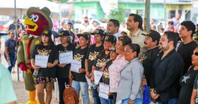 Vecinos del Fraccionamiento Halcón Reconocen Apoyo del Alcalde Carlos Peña Ortiz