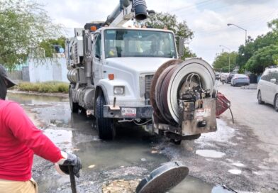 Reparó Comapa Reynosa Derrame de Drenaje en Integración Familiar
