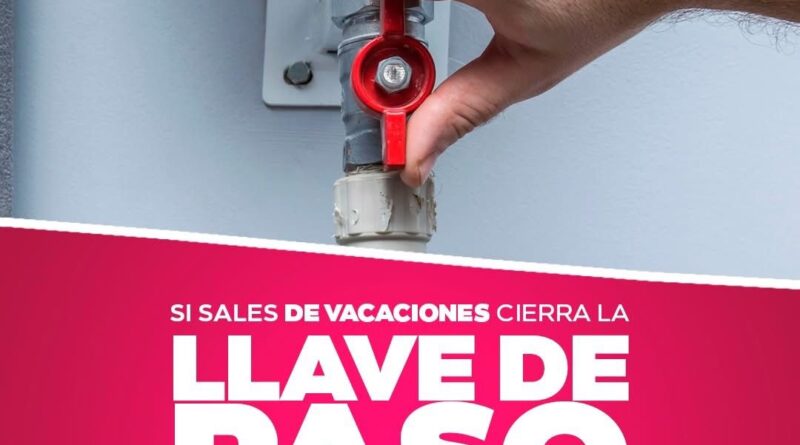 Exhorta COMAPA de Reynosa a Prevenir Fugas de Agua Durante el Periodo Vacacional. Exhorta COMAPA de Reynosa a Prevenir Fugas de Agua Durante el Periodo Vacacional.