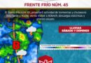 Traerá Frente Frío No. 45 Lluvias a Reynosa: PCyB