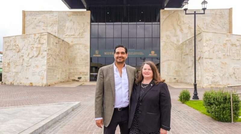 Recibió Carlos Peña Ortiz a la Cónsul Estadounidense Mary Virginia Hantsch