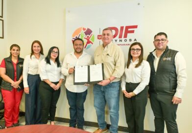 Firma DIF-Reynosa Convenio para Fortalecer la Salud Visual de la Ciudadanía
