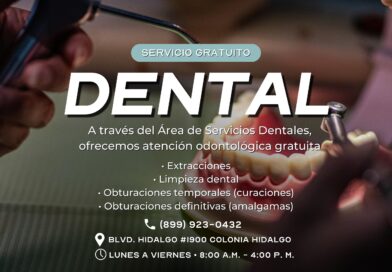 Invita DIF Reynosa a Aprovechar Servicios Dentales Gratuitos