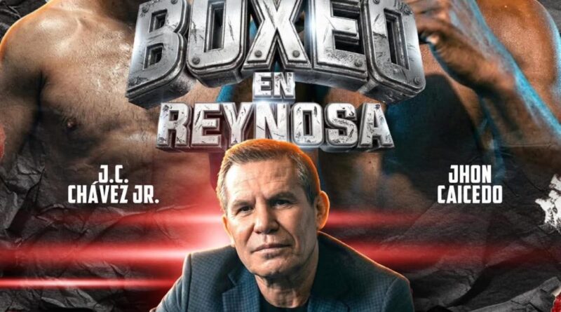 Listo el Escenario para la Pelea de Julio César Chávez Jr VS Jhon Caicedo