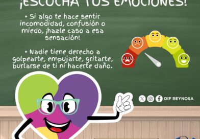 Promueve DIF Reynosa el Bienestar Emocional y la Protección de la Niñez