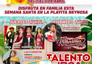 Presenta Gobierno de Carlos Peña Ortiz Cartelera Artística del IRCA en Semana Santa en «La Playita» Presenta Gobierno de Carlos Peña Ortiz Cartelera Artística del IRCA en Semana Santa en «La Playita»