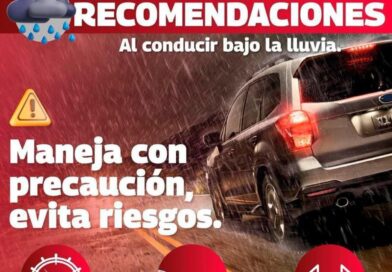 Conduce con Precaución Durante la Lluvia para Evitar Accidentes
