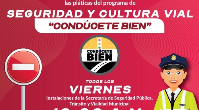Ofrece Gobierno de Carlos Peña Ortiz Pláticas Gratuitas para Mejorar Seguridad y Cultura Vial
