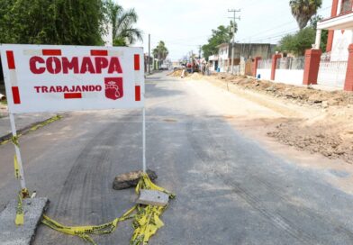 Avanza COMAPA en Rehabilitación Sanitaria en Colonias Longoria y Las Cumbres