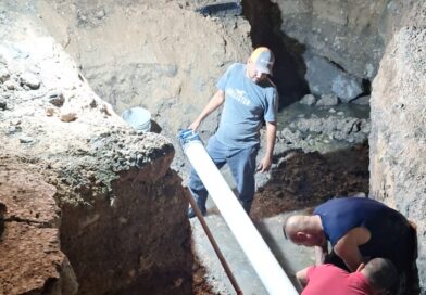 Reparó COMAPA Línea de Agua Potable en Fuentes Sección Lomas Reparó COMAPA Línea de Agua Potable en Fuentes Sección Lomas