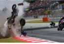 EL BRUTAL ACCIDENTE DE ÁLEX MÁRQUEZ EN BARCELONA EL BRUTAL ACCIDENTE DE ÁLEX MÁRQUEZ EN BARCELONA