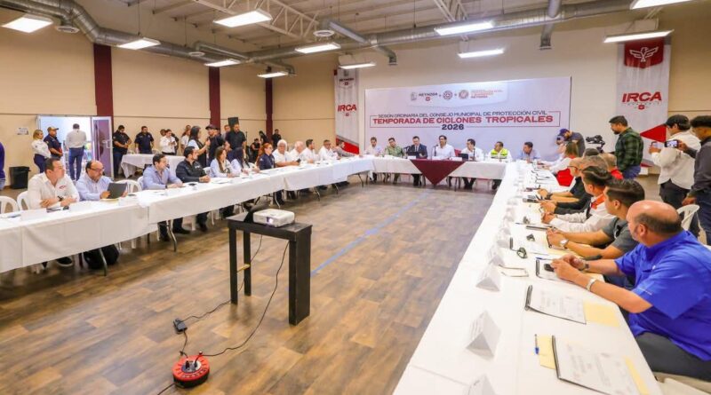 Listo Consejo Municipal de Protección Civil de Reynosa Para la Temporada de Ciclones Tropicales 2026 Listo Consejo Municipal de Protección Civil de Reynosa Para la Temporada de Ciclones Tropicales 2026