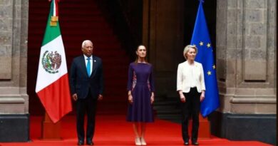 Sheinbaum da la Bienvenida a lideres de la unión Europea para Reforzar Cooperacion y Acuerdos Comerciales Sheinbaum da la Bienvenida a lideres de la unión Europea para Reforzar Cooperacion y Acuerdos Comerciales