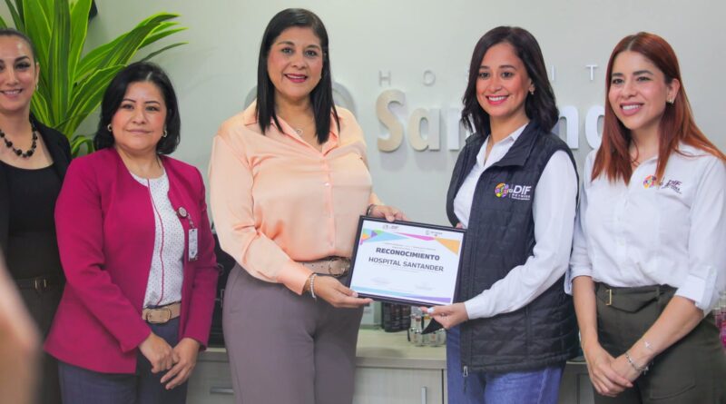 Agradece DIF-Reynosa Apoyo del Hospital Santander para Fortalecer Talleres de CEDIF Agradece DIF-Reynosa Apoyo del Hospital Santander para Fortalecer Talleres de CEDIF