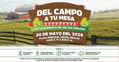 Hoy Sábado Del Campo a Tu Mesa, el Gobierno de Reynosa Acerca a Productores y Consumidores