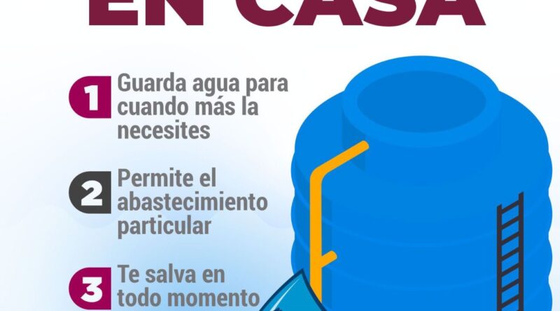 Recomienda Comapa Reynosa uso de Tinacos y Mantenimiento de Instalaciones Hidráulicas en Temporada de Calor Recomienda Comapa Reynosa uso de Tinacos y Mantenimiento de Instalaciones Hidráulicas en Temporada de Calor