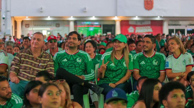 Celebró la Senadora Maki Ortiz Triunfo de México Sobre la República Checa 3 a 0, y Tercer Victoria