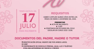 XV Años, Mil Ilusiones, Celebra Carlos Peña Ortiz a la Juventud Reynosense