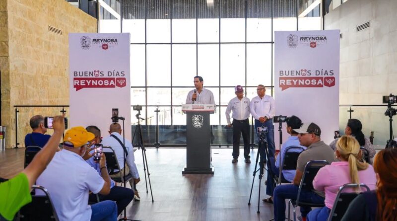 Obras del 2026 en Reynosa: El Alcalde Carlos Peña Ortiz Presentó Avances Clave