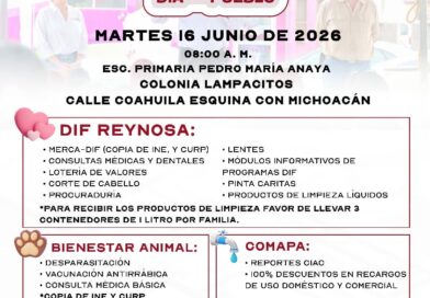 Acercará DIF Reynosa Servicios Gratuitos a Familias de la Colonia Lampacitos Acercará DIF Reynosa Servicios Gratuitos a Familias de la Colonia Lampacitos
