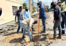 Trabaja COMAPA en Reparación de Caídos en la Colonia Anzaldúas